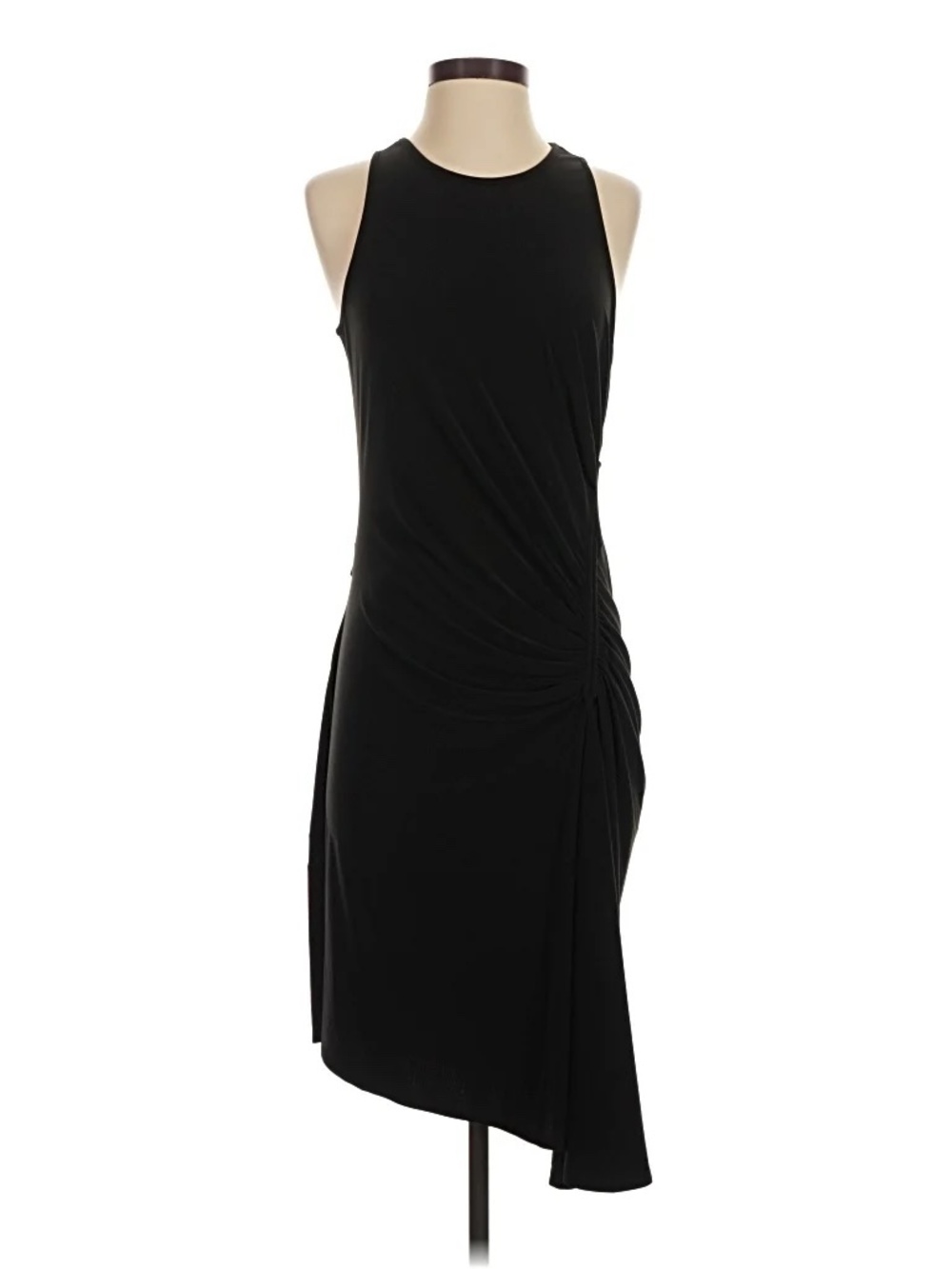 Asymmetrical Black Dress